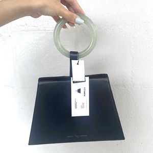 NWT- Carolina Santo Domingo Satin Bangle Handbag